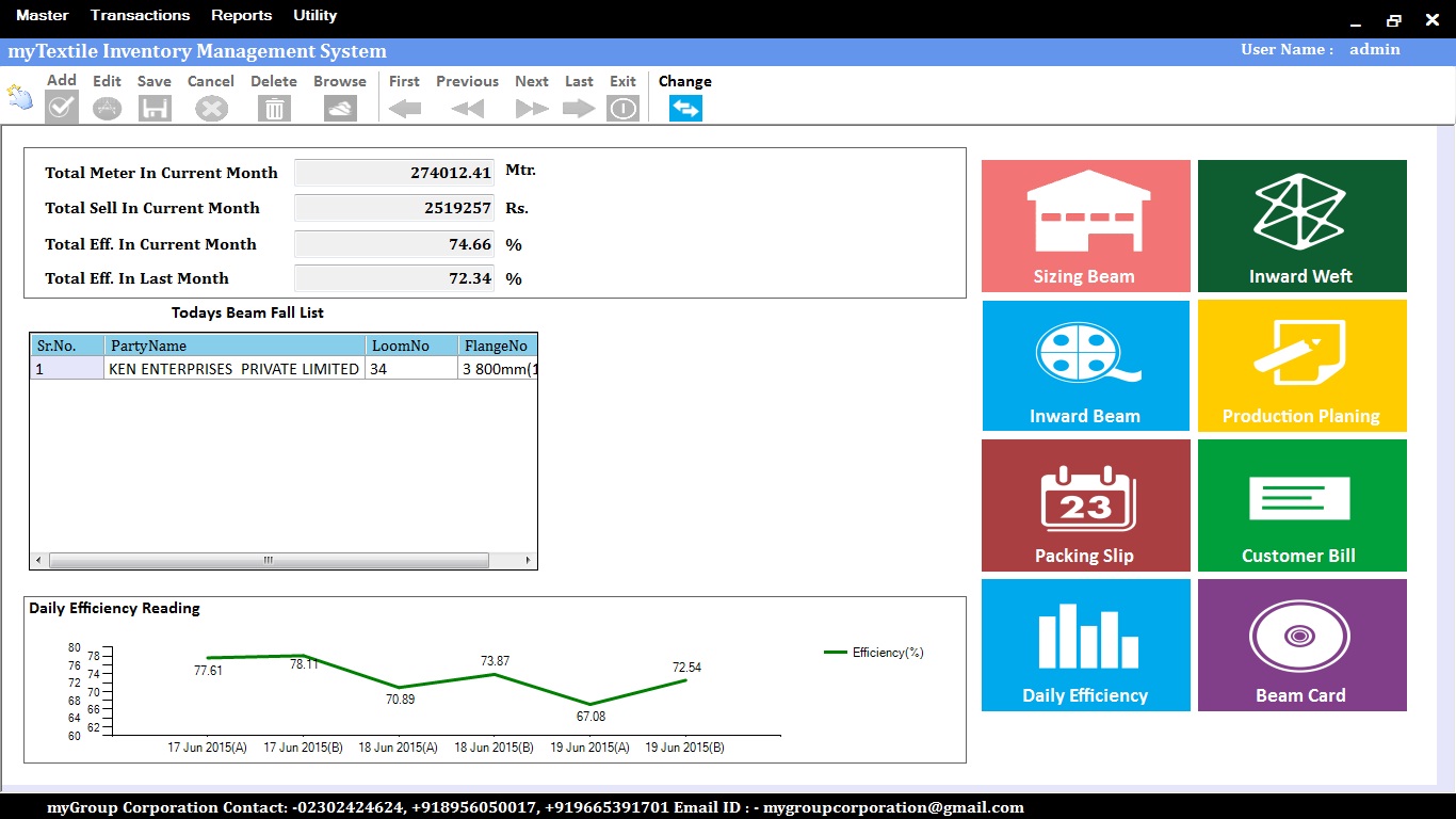 Textile- Management-System
